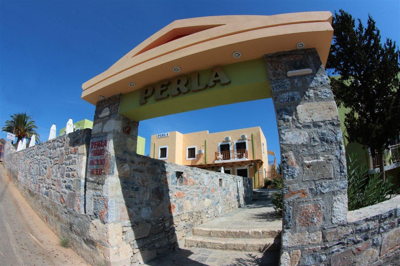Perla Apartments Agia Pelagia Dış mekan fotoğraf